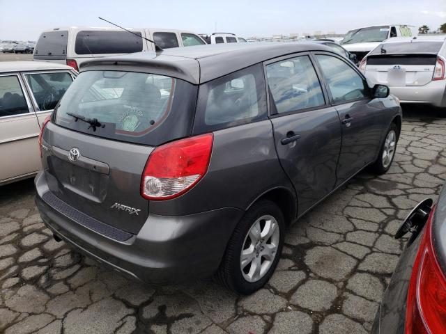 2T1KR32E14C203175 - 2004 TOYOTA MATRIX XR GRAY photo 3