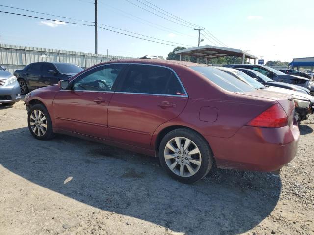 1HGCM664X7A065491 - 2007 HONDA ACCORD SE MAROON photo 2