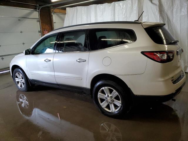 1GNKVGKD7EJ255322 - 2014 CHEVROLET TRAVERSE LT WHITE photo 2