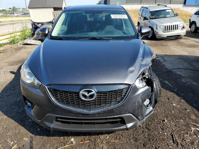 JM3KE2CY8F0437655 - 2015 MAZDA CX-5 TOURING GRAY photo 5