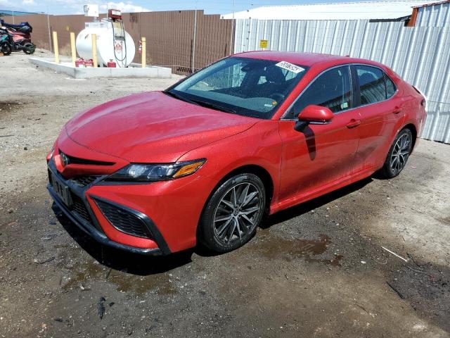 4T1G11AK4PU095792 - 2023 TOYOTA CAMRY SE NIGHT SHADE RED photo 1