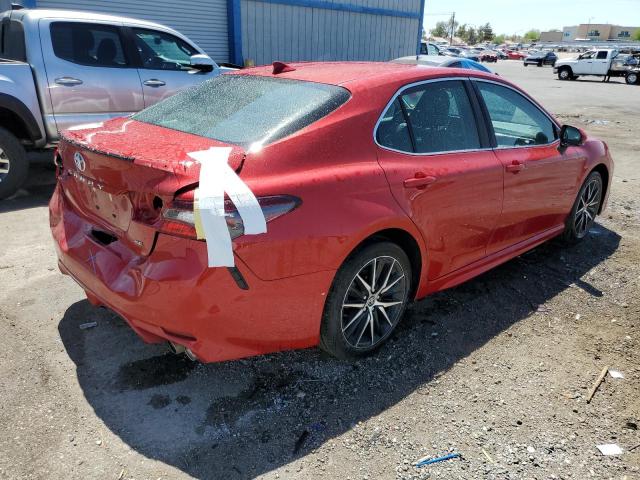 4T1G11AK4PU095792 - 2023 TOYOTA CAMRY SE NIGHT SHADE RED photo 3