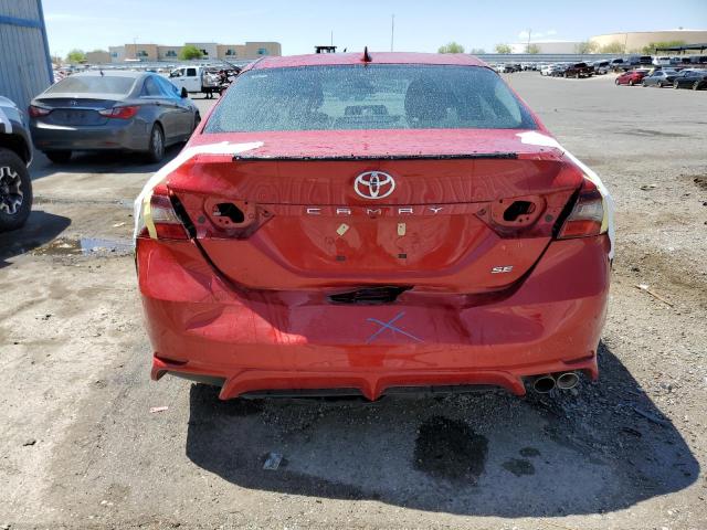 4T1G11AK4PU095792 - 2023 TOYOTA CAMRY SE NIGHT SHADE RED photo 6