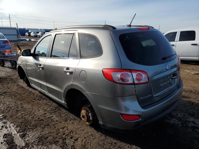 5XYZG3AB9CG135013 - 2012 HYUNDAI SANTA FE GLS GRAY photo 2