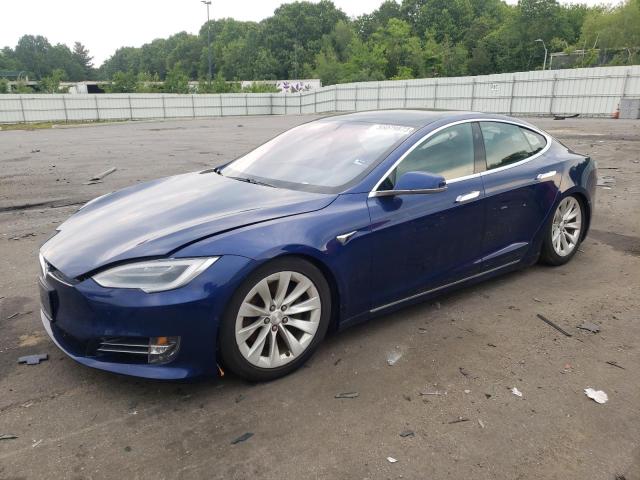 5YJSA1E24KF341010 - 2019 TESLA MODEL S Կապույտ լուսանկար 1