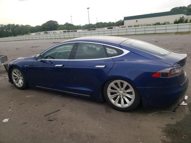 5YJSA1E24KF341010 - 2019 TESLA MODEL S Կապույտ լուսանկար 2