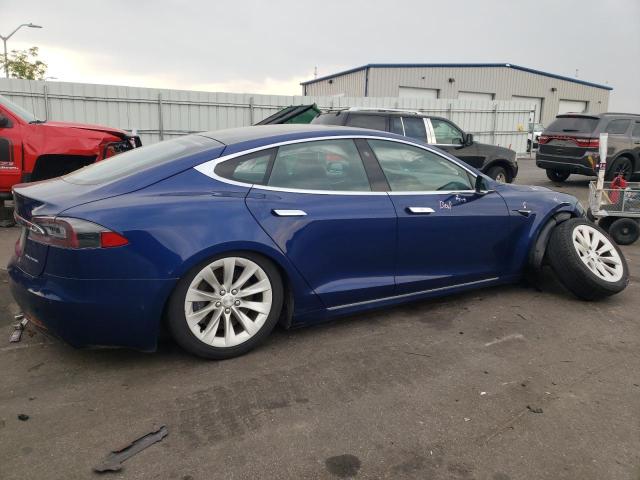 5YJSA1E24KF341010 - 2019 TESLA MODEL S Կապույտ լուսանկար 3