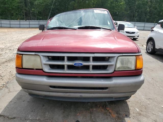 1FTCR14X2RPC46021 - 1994 FORD RANGER SUPER CAB BURGUNDY photo 5