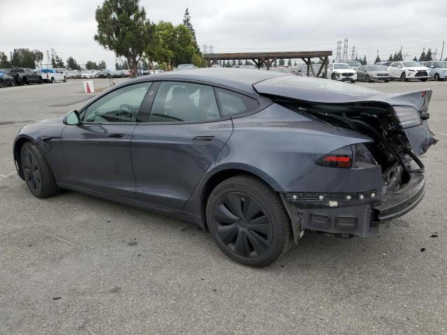 5YJSA1E56NF475094 - 2022 TESLA MODEL S Մոխրագույն լուսանկար 2