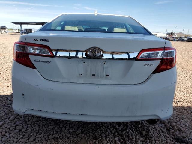 4T1BF1FK7CU619919 - 2012 TOYOTA CAMRY BASE WHITE photo 6
