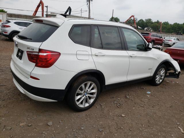 5UXWX9C54D0A11169 - 2013 BMW X3 XDRIVE28I WHITE photo 3