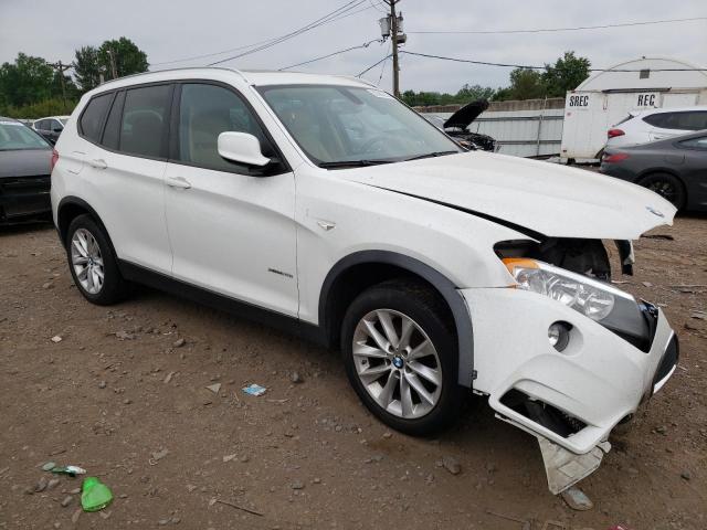 5UXWX9C54D0A11169 - 2013 BMW X3 XDRIVE28I WHITE photo 4