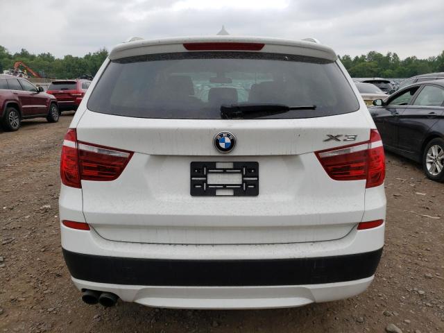 5UXWX9C54D0A11169 - 2013 BMW X3 XDRIVE28I WHITE photo 6