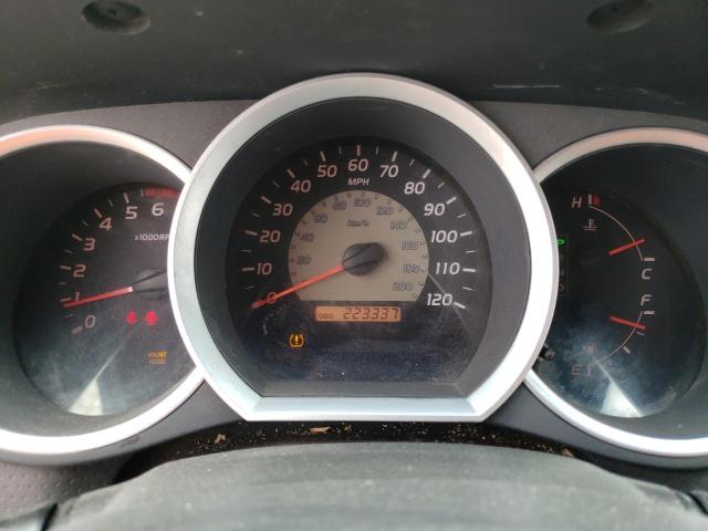 5TETX22N26Z194732 - 2006 TOYOTA TACOMA ACCESS CAB ოქროსფერი ფოტო 9