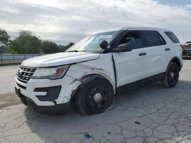 1FM5K8AR7HGD65253 - 2017 FORD EXPLORER POLICE INTERCEPTOR 白色 照片 1