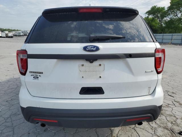1FM5K8AR7HGD65253 - 2017 FORD EXPLORER POLICE INTERCEPTOR 白色 照片 6