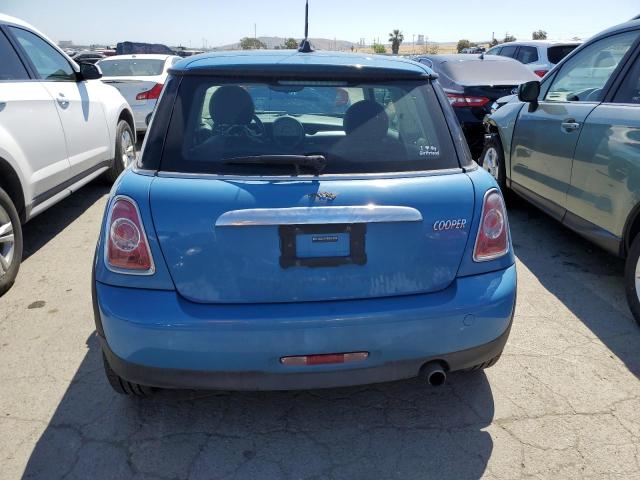 WMWSU3C54DT677737 - 2013 MINI COOPER BLUE photo 6