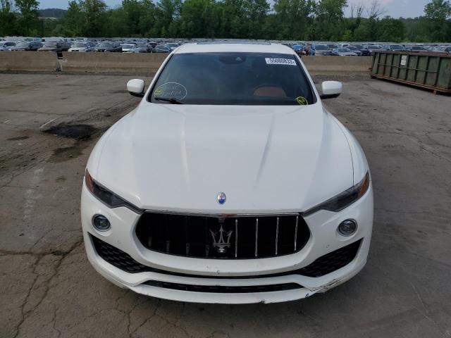 ZN661XUA2KX313868 - 2019 MASERATI LEVANTE WHITE photo 5