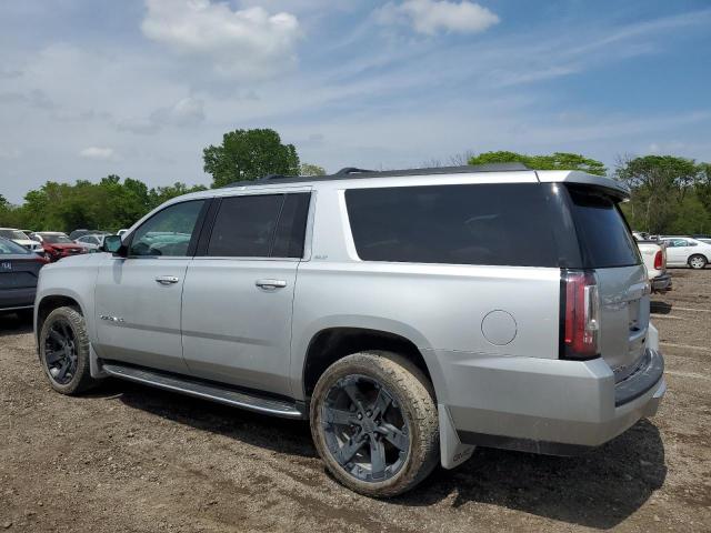 1GKS2GKC4KR365285 - 2019 GMC YUKON XL K1500 SLT SILVER photo 2