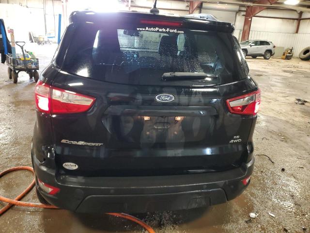 MAJ6S3GL3KC271602 - 2019 FORD ECOSPORT SE შავი ფოტო 6