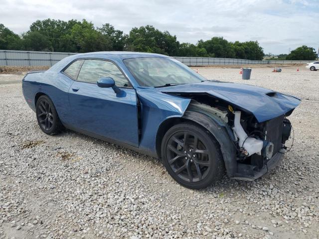 2C3CDZJG7MH555650 - 2021 DODGE CHALLENGER GT BLUE photo 4