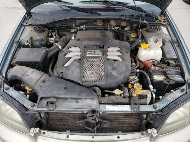 4S3BH806617675543 - 2001 SUBARU LEGACY OUTBACK H6 3.0 LL BEAN GRAY photo 11