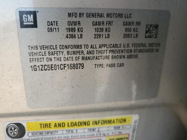 1G1ZC5E01CF168079 - 2012 CHEVROLET MALIBU 1LT 米色 照片 13