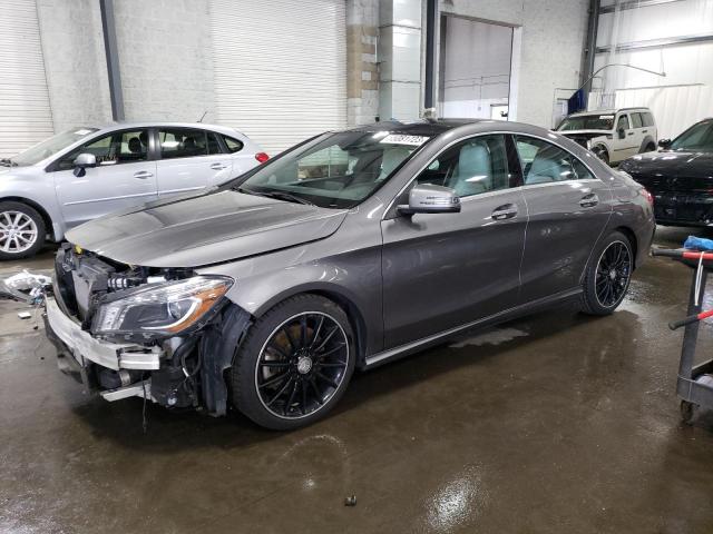 WDDSJ4GB9EN145204 - 2014 MERCEDES-BENZ CLA 250 4MATIC GRAY photo 1