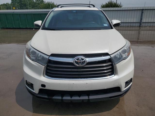 5TDKKRFH4GS501940 - 2016 TOYOTA HIGHLANDER XLE Սպիտակ լուսանկար 5