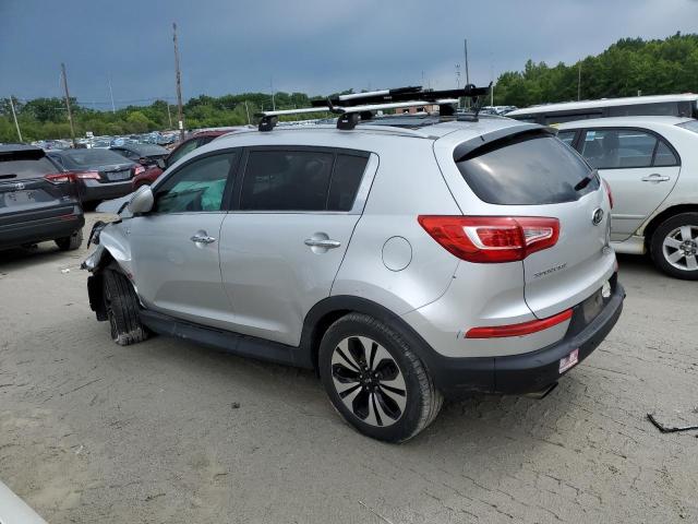 KNDPCCA62B7149823 - 2011 KIA SPORTAGE EX SILVER photo 2