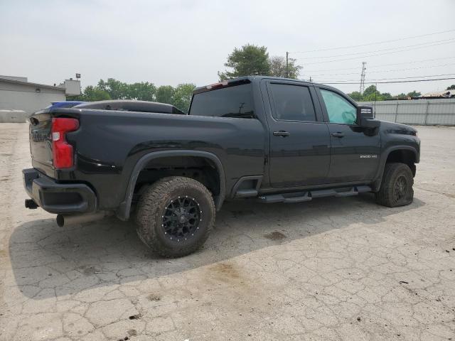 2GC4YMEY4N1221158 - 2022 CHEVROLET SILVERADO K2500 CUSTOM BLACK photo 3