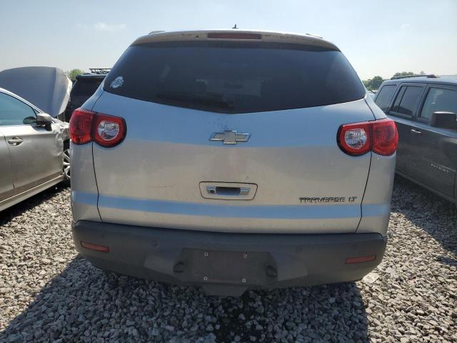 1GNKRJED0CJ228148 - 2012 CHEVROLET TRAVERSE LT SILVER photo 6