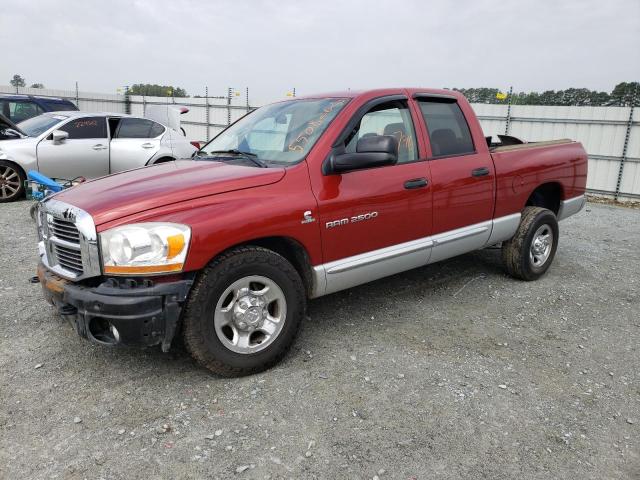 3D7KR28CX6G278018 - 2006 DODGE RAM 2500 ST BURGUNDY photo 1