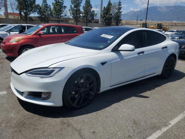 5YJSA1E42LF401157 - 2020 TESLA MODEL S WHITE photo 1