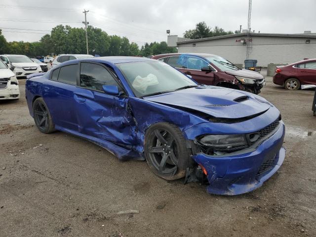 2C3CDXL94KH541785 - 2019 DODGE CHARGER SRT HELLCAT BLUE photo 4