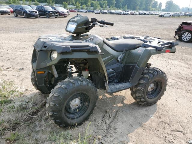 4XASEA503JA269332 - 2018 POLARIS SPORTSMAN 450 H.O. GREEN photo 2