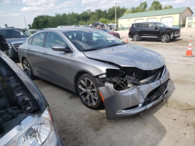 1C3CCCCB0FN588341 - 2015 CHRYSLER 200 C SILVER photo 4