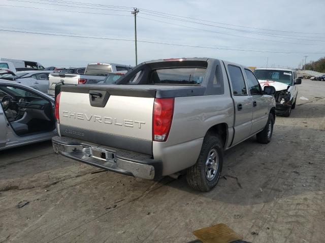 3GNEC12T54G325889 - 2004 CHEVROLET AVALANCHE C1500 GRAY photo 4