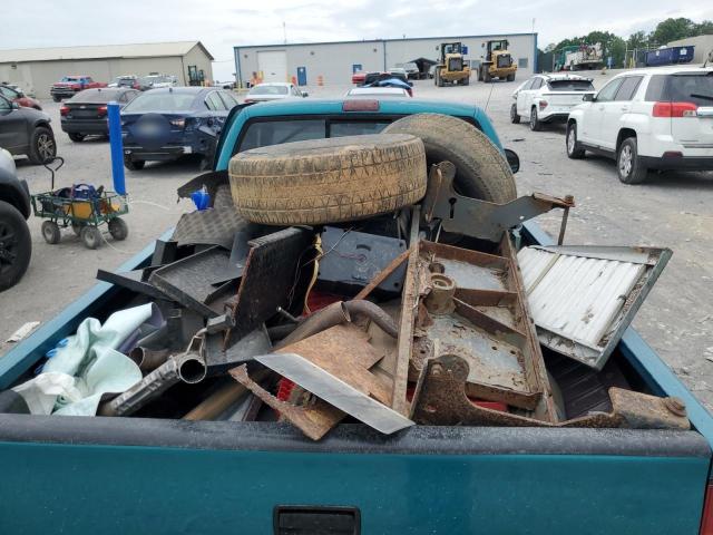 1GCCS14Z9S8262240 - 1995 CHEVROLET S10 PICKUP S10 TEAL photo 10