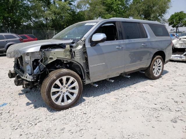 1GNSKFKD4PR286230 - 2023 CHEVROLET SUBURBAN K1500 PREMIER GRAY photo 1