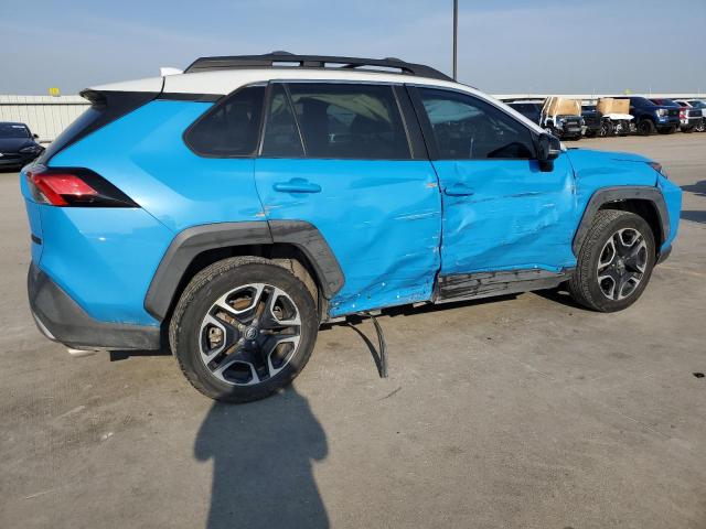 2T3J1RFVXKW008808 - 2019 TOYOTA RAV4 ADVENTURE BLUE photo 3