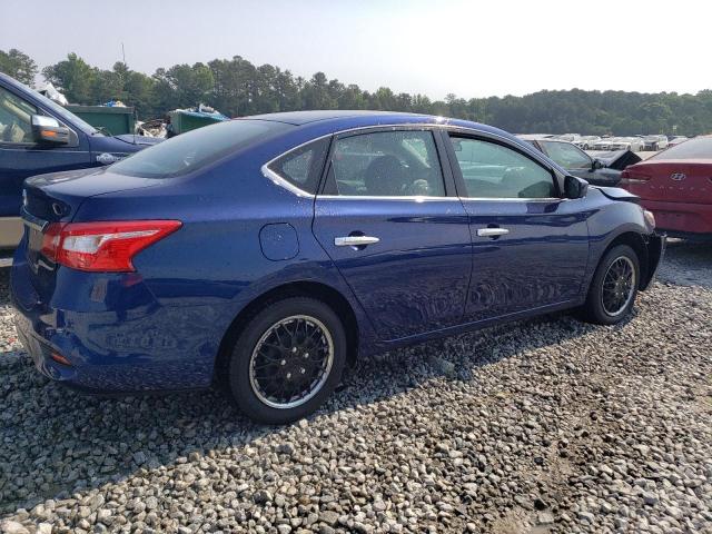 3N1AB7AP5KY357205 - 2019 NISSAN SENTRA S BLUE photo 3