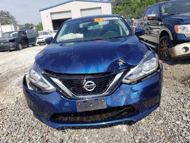 3N1AB7AP5KY357205 - 2019 NISSAN SENTRA S BLUE photo 5