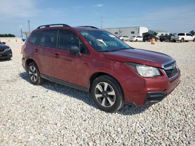 JF2SJABC3HH406744 - 2017 SUBARU FORESTER 2.5I RED photo 4