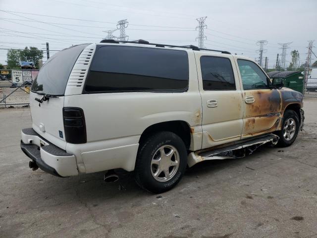 1GKFK66U24J306378 - 2004 GMC YUKON XL DENALI WHITE photo 3