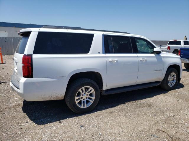 1GNSKHKCXJR172551 - 2018 CHEVROLET SUBURBAN K1500 LT WHITE photo 3