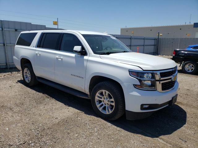 1GNSKHKCXJR172551 - 2018 CHEVROLET SUBURBAN K1500 LT WHITE photo 4