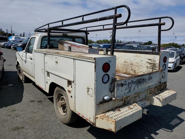 2FDHF37G6NCB00704 - 1992 FORD F-350 CREAM photo 2