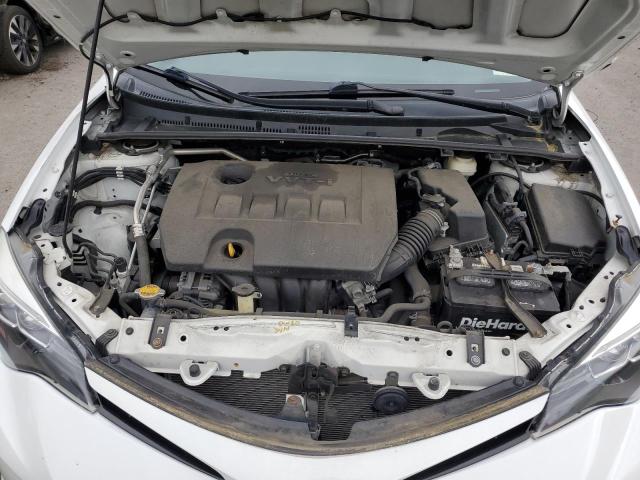 5YFBURHE8HP614541 - 2017 TOYOTA COROLLA L WHITE photo 11