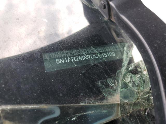 5N1AR2MN7DC645109 - 2013 NISSAN PATHFINDER S BLACK photo 13